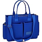 ZHMO Canvas Tote Bag for Women,Women's Bags Crossbody Bags Work Laptop Tote Bag Large Handbags Purse for Travel Nurse Teacher