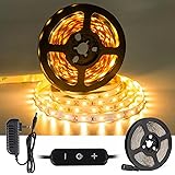 CT CAPETRONIX Warm White LED Strip Light,16.4 Feet