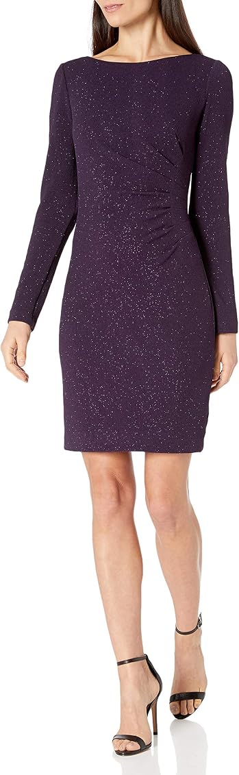 Long Sleeve Sheath Dress 