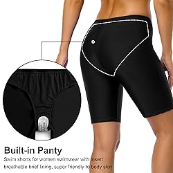 Firpearl Women Swim Shorts UV Sport Board Shorts