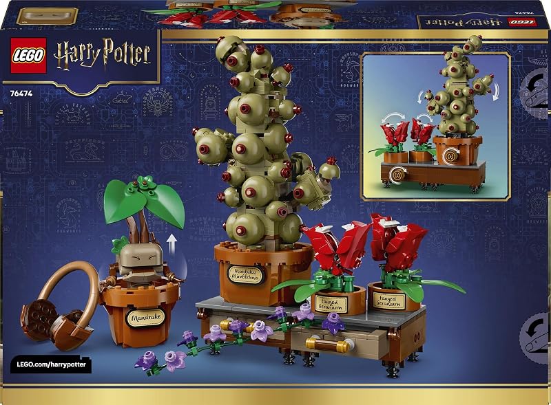 Harry Potter Les Plantes du Cours de botanique de Poudlard 76474