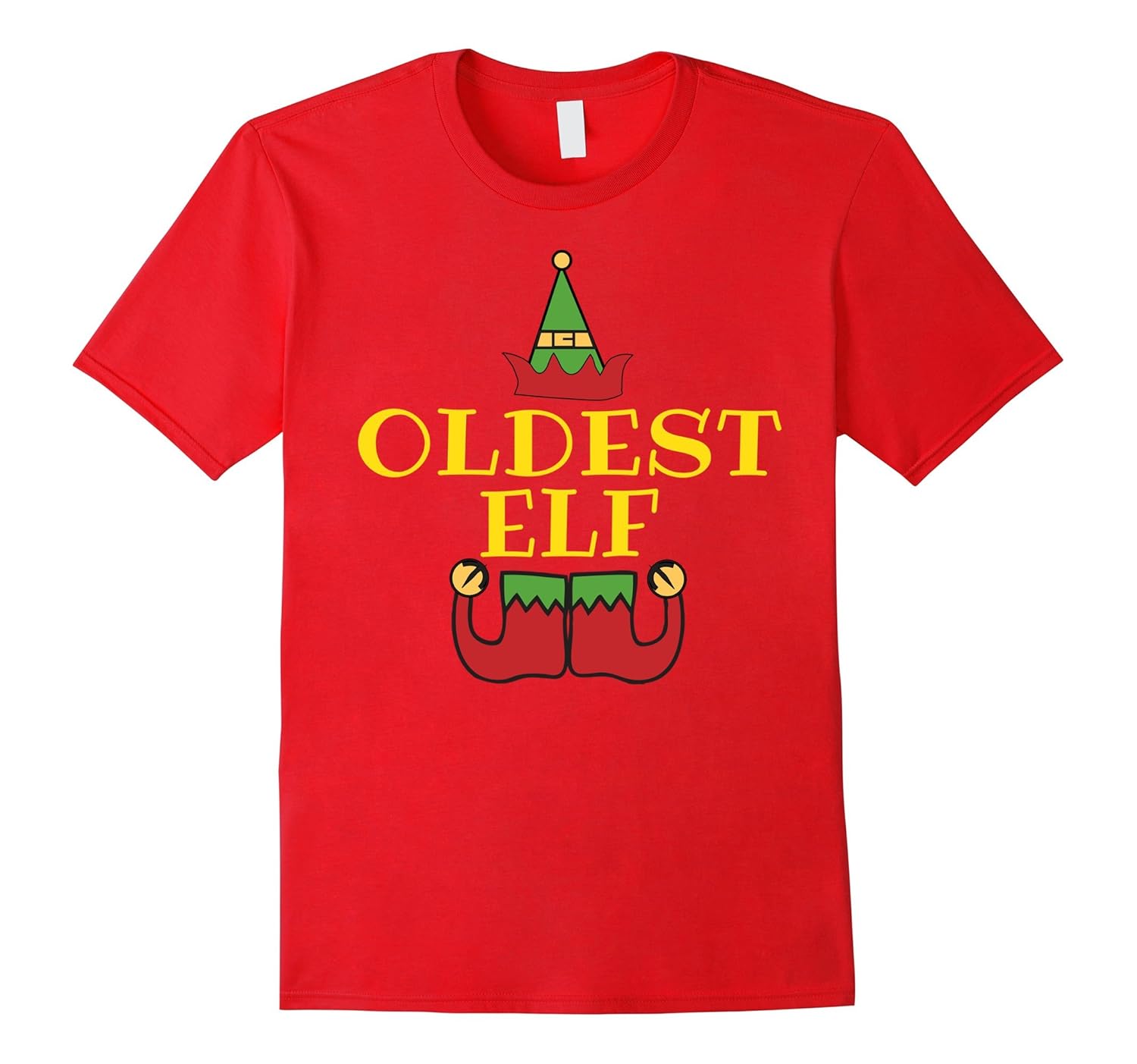 Christmas Family Shirt Set Oldest Elf T-Shirt Trending-ANZ