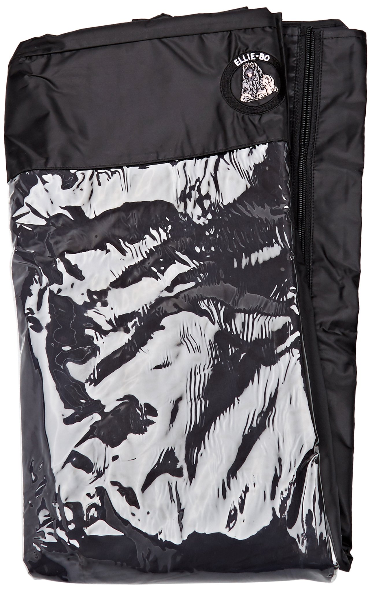 Ellie-Bo Black Waterproof Cage Cover for Large 36 inch Dog Cage