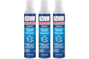 Ozium® 8 Oz. Air Sanitizer & Odor Eliminator for Homes, Cars, Offices and More, Original Scent - 3 Pack