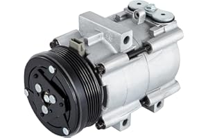 Mophorn CO 101290C (4L3Z19703AB) Universal Air Conditioner AC Compressor for 93-07 Lincoln Mercury Thunderbird F150 4.2L 4.6L 5.4L 6.8L FS10 A/C Compressor Assembly 58129 57129 58165 57165