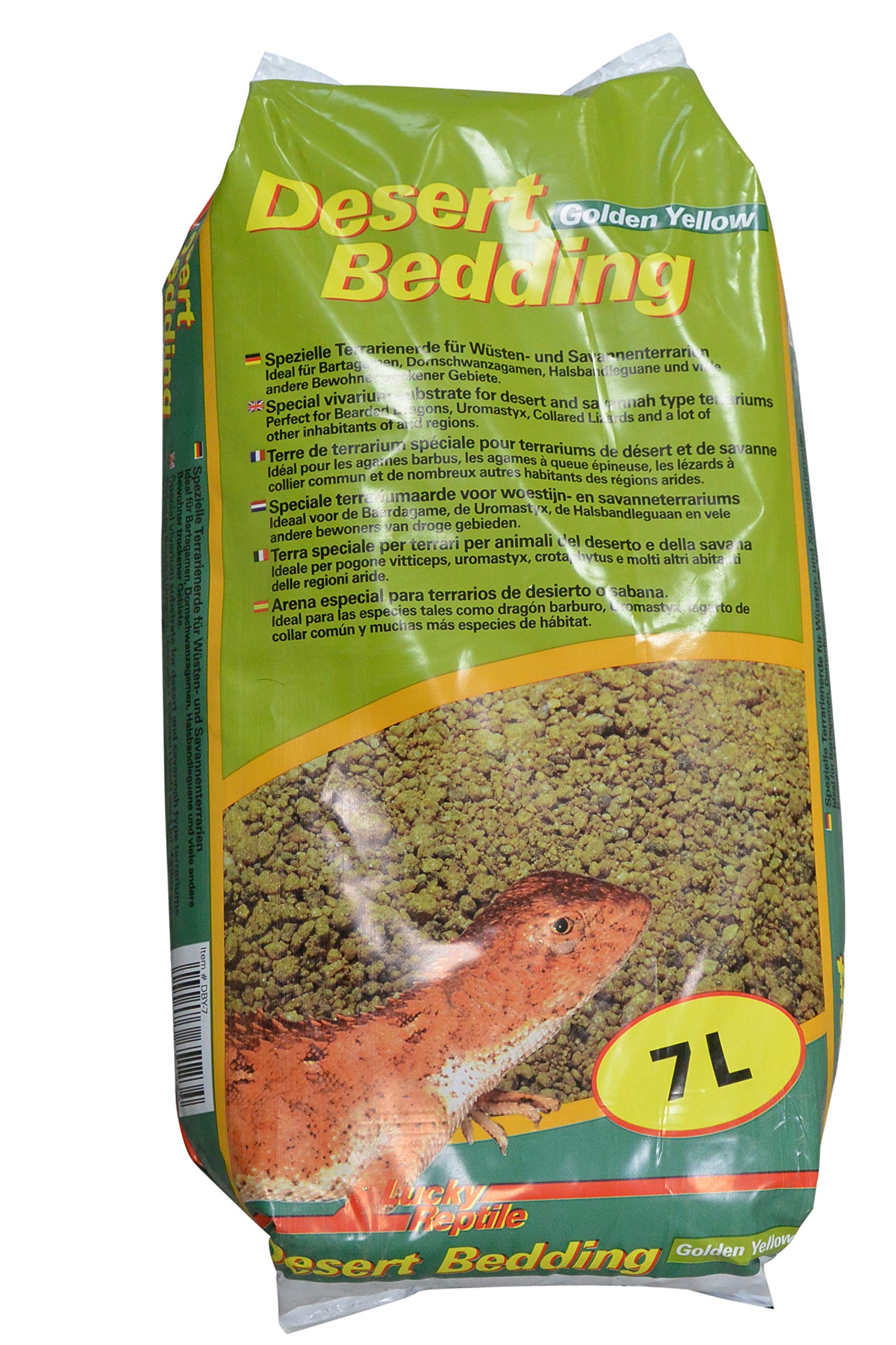 Lucky Reptile DBY-7 Desert Bedding Golden Yellow 7 L