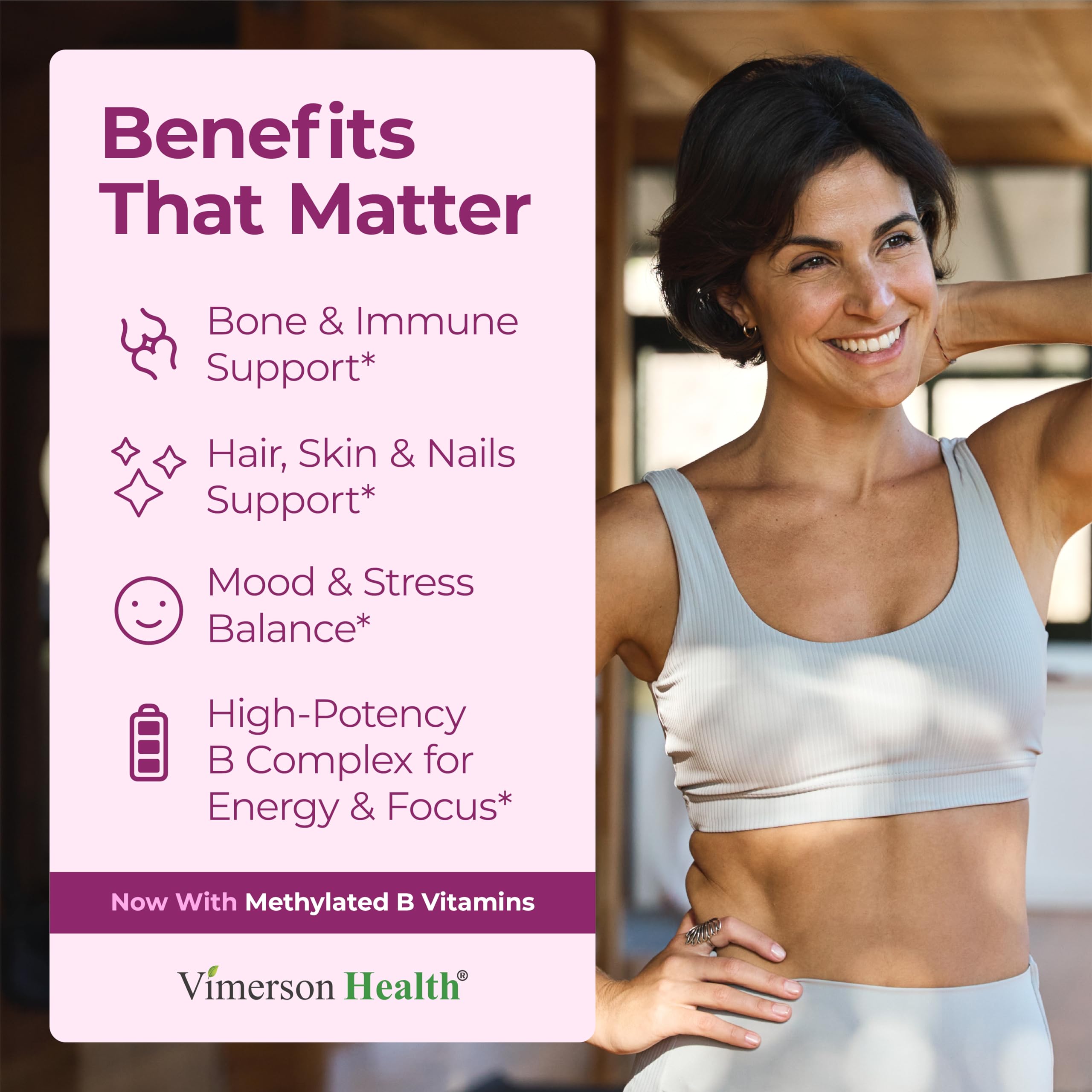 Multivitamin for Women – Methylated Womens Multivitamins & Multiminerals Capsules with Vitamin B12, A, D, C, Zinc, Magnesium & More for Complete Daily Support – Trusted Bioavailable Vitamins for Women