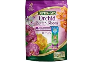 BETTER-GRO Sun Bulb Company 8305 Better GRO Orchid Plus Bloom Booster Fertilizer, 16-Ounce