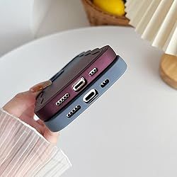 Caseative for iPhone 12 Pro Case,Solid Color Curly