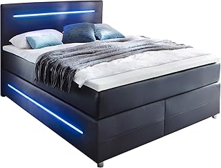 Meise Möbel Boxspringbett mit Beleuchtung 180x200cm