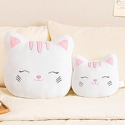 Lazada Kids Pillow White Cat Plush Pillows Toy Soft