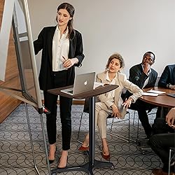 HAOOAH Pneumatic Adjustable Height Desk, Laptop