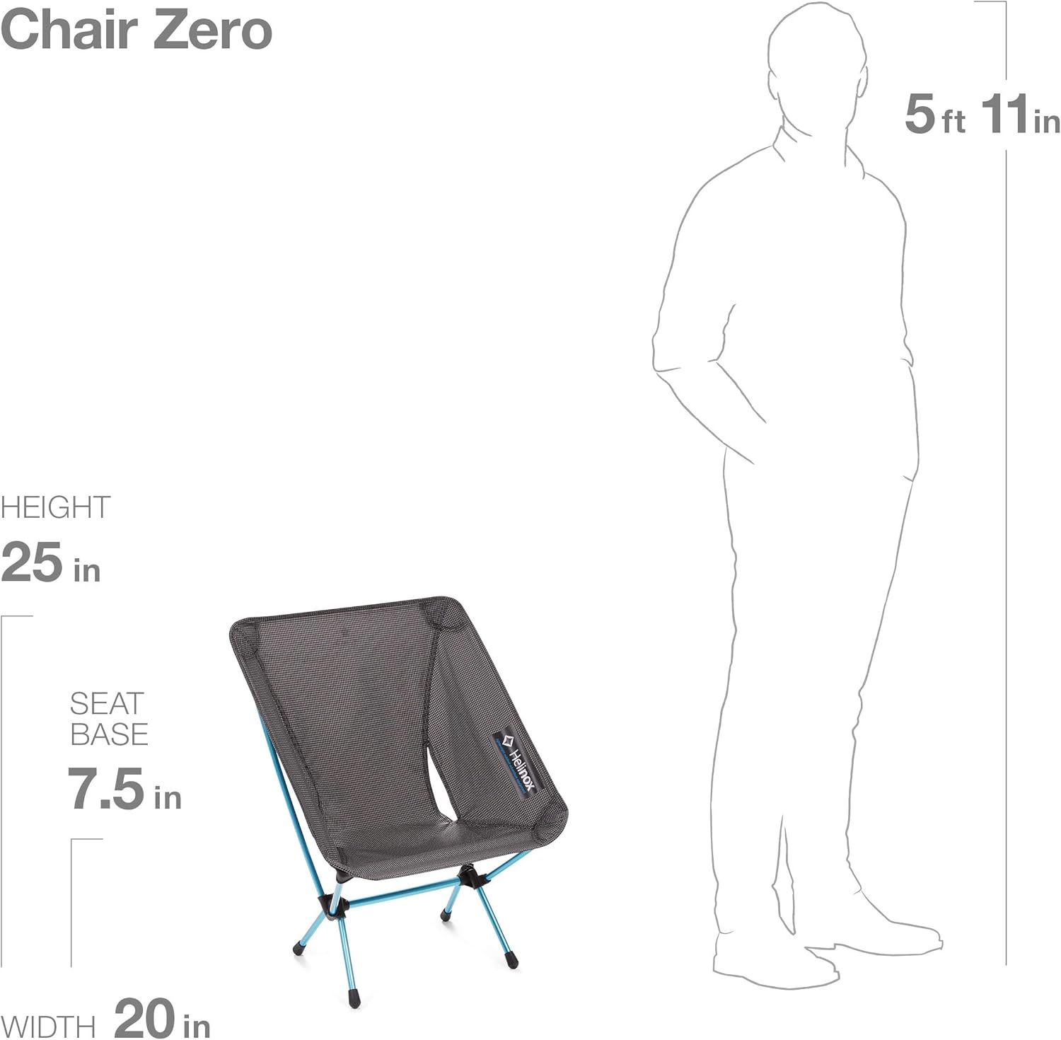 helinox chair zero grey