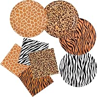 Unicorn Napkins Safari Animal Print Large Paper Napkins By Meri Meri - Vibrant Home Party Animal Napkins
