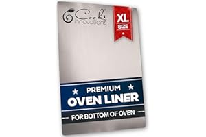 Cooks Innovations Non-Stick Oven Protector Mat - Heavy Duty Nonstick Oven Rack Liners to Protect Convection, Electric, Gas, &