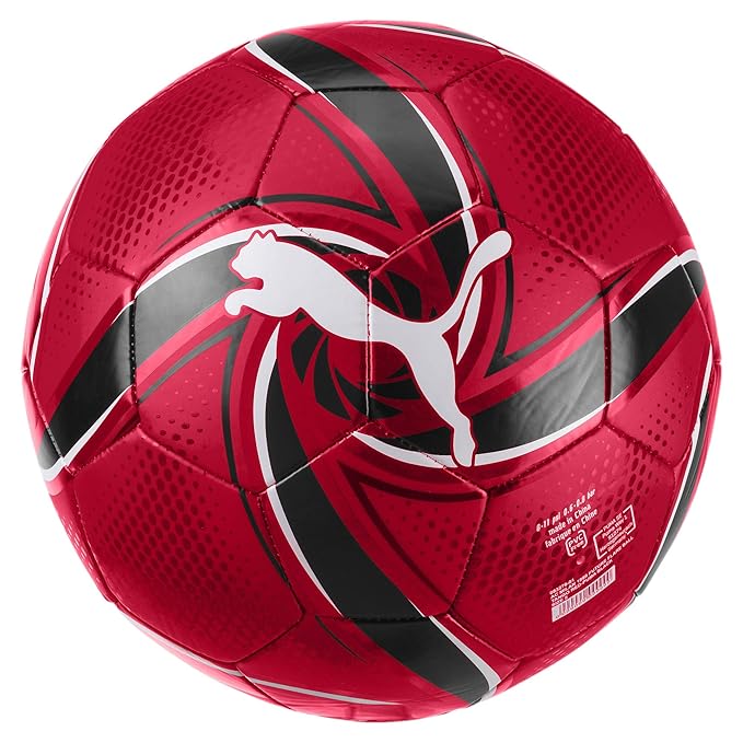 PUMA ACM Future Flare Ball Pallone Da Calcio Unisex Adulto Tango Red 