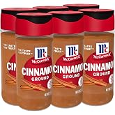 McCormick Ground Cinnamon, 2.37 oz (Pack of 6)