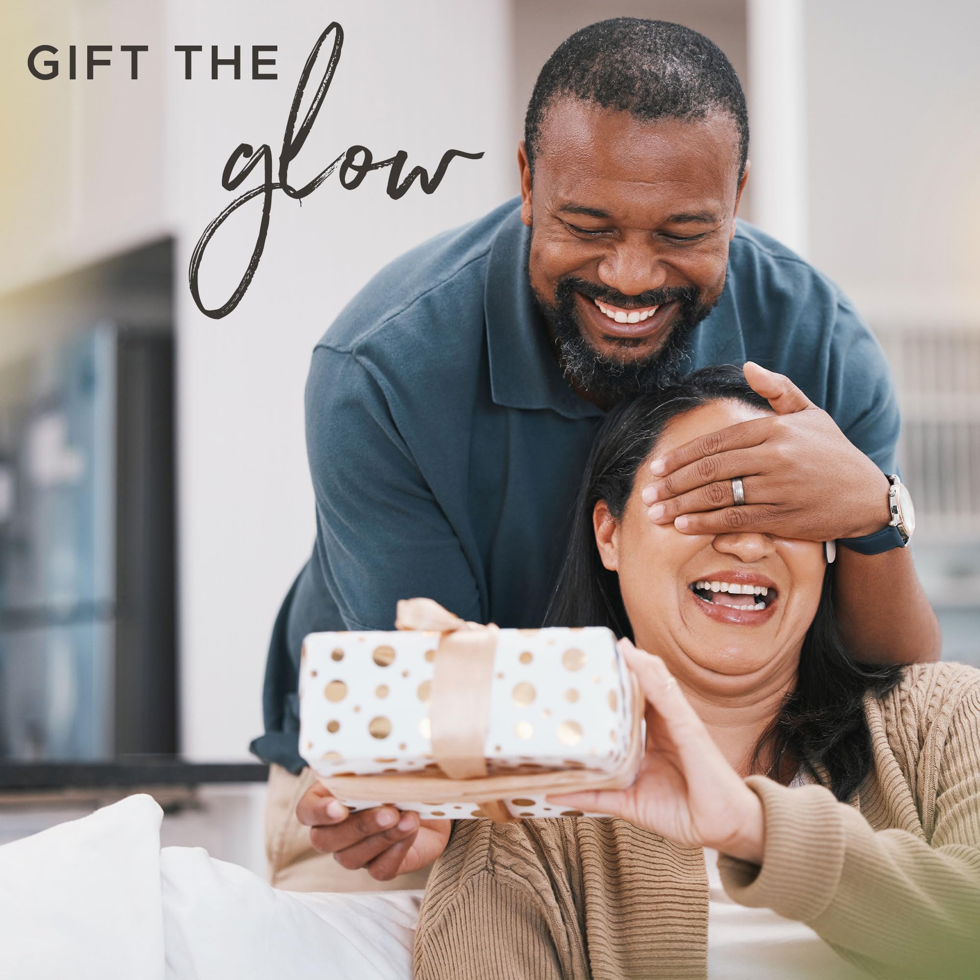 Exfoliating Glove (4 pcs, 2 Pairs) - Heavy Shower Gloves for Body Scrub, Exfoliates & Removes Dead Skin, Stocking Stuffers for Women and Men