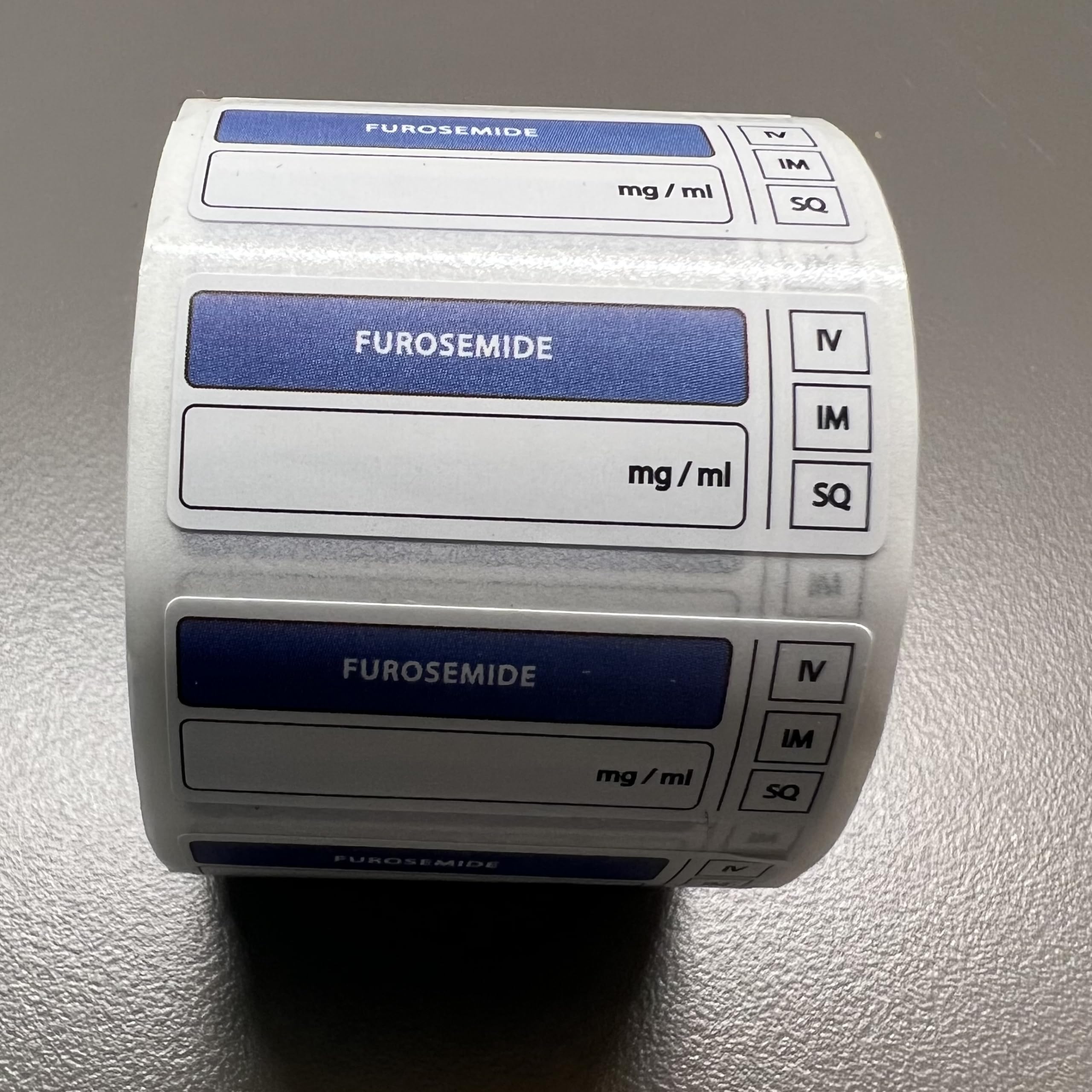 Drug Syringe Labels (FUROSEMIDE) Veterinary Drug