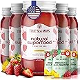 TrueSeaMoss Wildcrafted Irish Sea Moss Gel & Gummies - Made with Dried Seaweed & Fresh Sea Vegetables, Seamoss - Made in USA (Strawberry, Pack of 5)