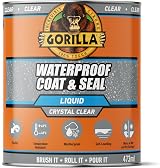 Gorilla Waterproof Coat & Seal Clear 473ml Weatherproof Sealant
