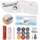 Handheld Sewing Machine,Electric Switch,Two Speed Modes,Easy to Operate,Portable Mini Sewing Machine, DIY Projects at Home or Travel