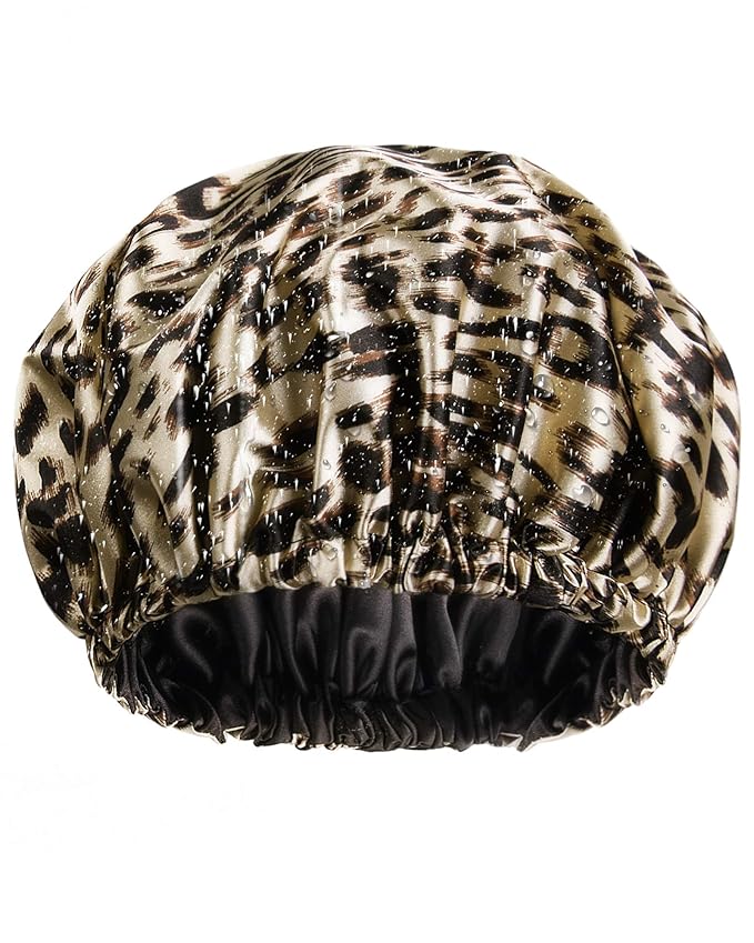 YANIBEST Shower Cap for Women Hair Satin Shower