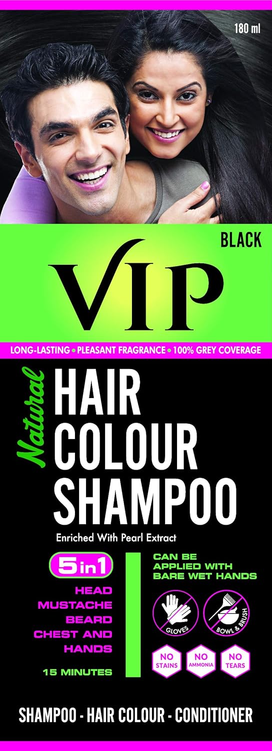Vip Hair Color Shampoo, 180ml Buy Online at Best Price in UAE Amazon.ae