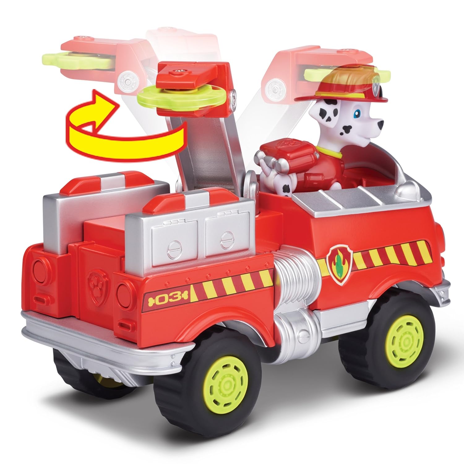 Cheap Paw Patrol Marshall S Forest Fire Truck Vehicle Figure And