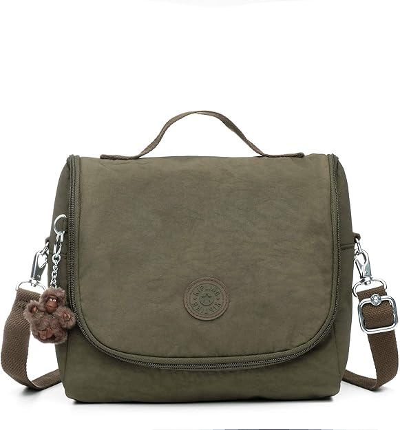 Kipling Kichirou Lunch Bag Jaded Green Tonal Shoes