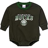 Gerber NBA unisex-baby Nba Team Sweatshirt Bubble Romper