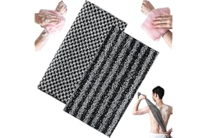 2026 New Serviette Exfoliante,Long Body Exfoliating Shower Towel,for Smooth Skin,Daily Cleansing Cloth Suitable for Men and W