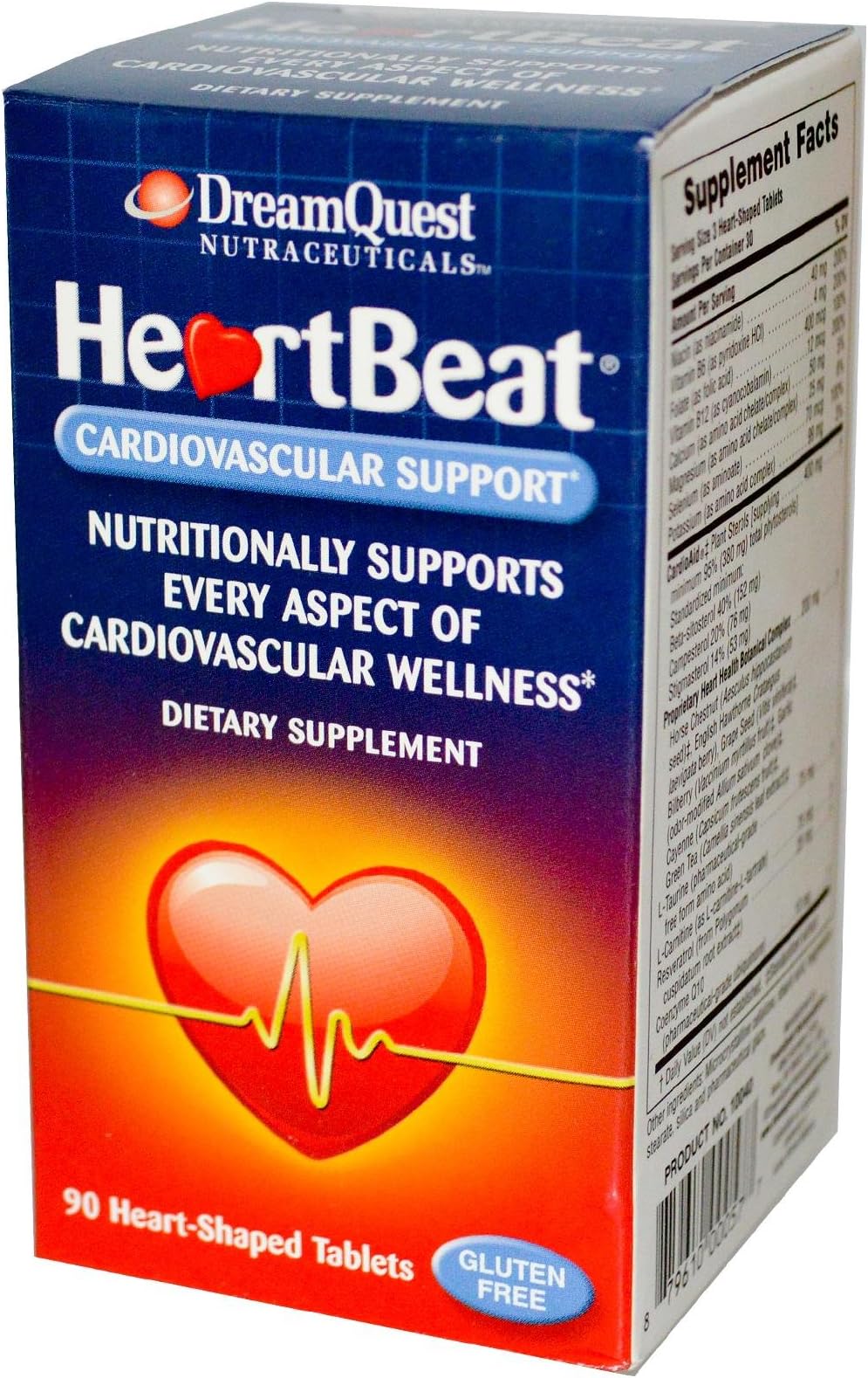 HeartBeat Cardiovascular Support - 90 - Tablet