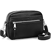 befen Genuine Leather Crossbody Bags for Women, Purses with Built in RFID Wallet Woman Camera Shoulder Bag Handbags | Genuine Leather, Built in RFID Wallet, Genuine Leather, Built in RFID Wallet