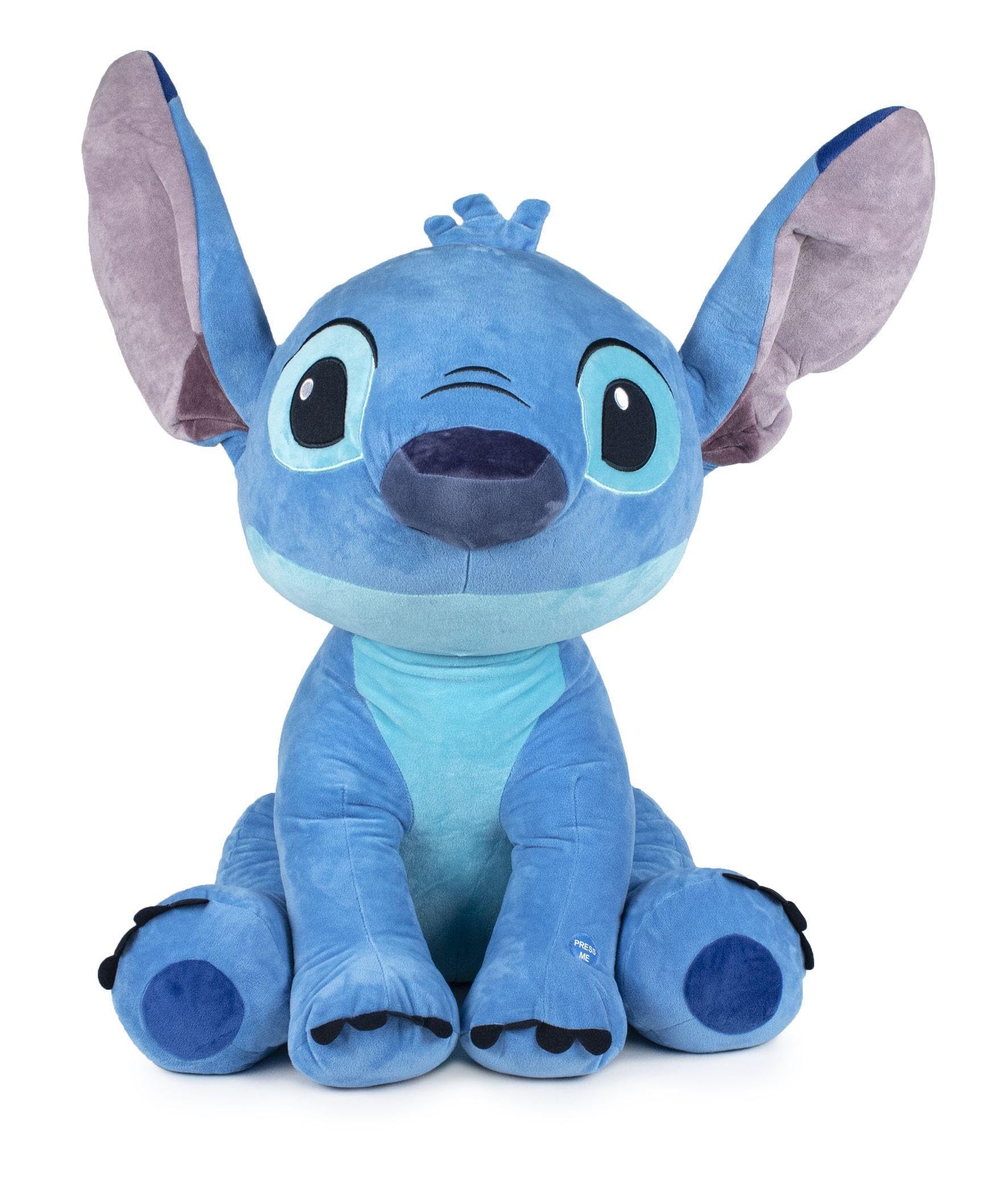 Play by Play 96669 STITCH SOUND PELUCHE, Black, 20 cm