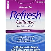 Refresh Celluvisc Lubricant Eye Gel Single-use Containers 30 Ea (3 Pack)