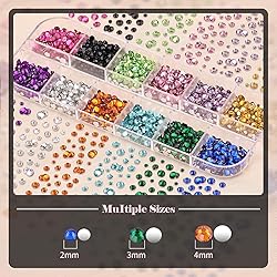 BELLEBOOST Nail Art Rhinestone Glue Gel&2 Boxes