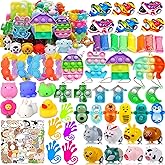 Mctuoba 116 PCS Premium Party Favors for Kids 4-12,Fidget Toys Bulk,Treasure Box Toys for Classroom Prizes,Pinata Filler,Goodie Bag Stuffers,Treasure Chest Carnival Prizes