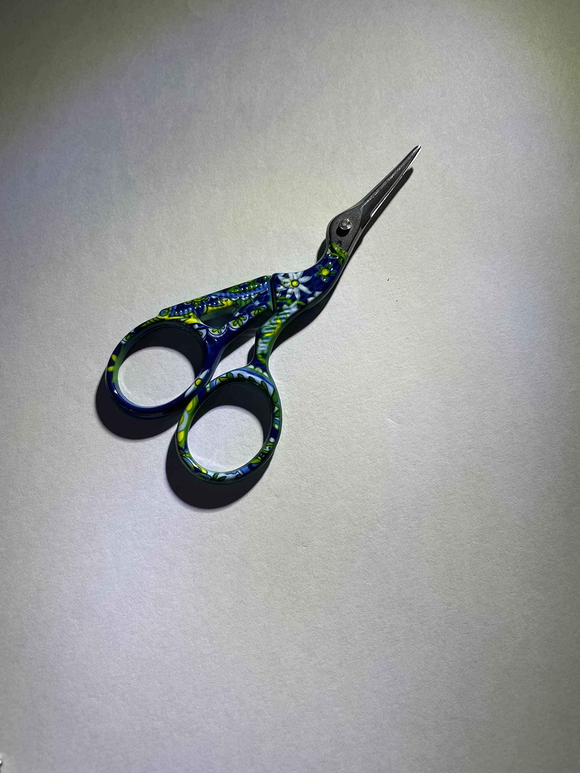 Stainless Steel Nail Tools Eyebrow Scissors Nose Eyelashes Band Scissors Stork Scissors Face Hair Trimmer Makeup Tool (3)