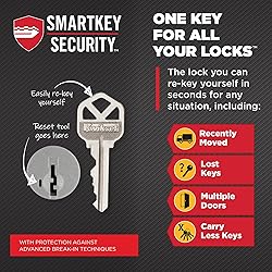 Kwikset Perth Entry Door Handle with Lock and