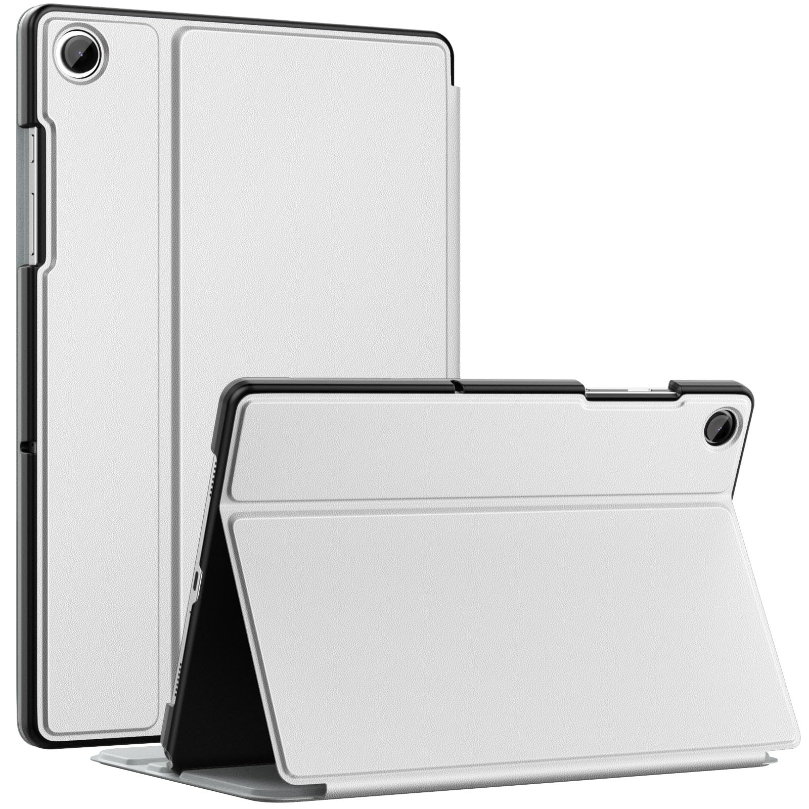 Photo 1 of MoKo Case for Samsung Galaxy Tab A9 Plus 11-Inch 2023, Multi-Angle Viewing Slim Hard Back Shell Protective Cover Case with Auto Wake/Sleep for Galaxy Tab A9+ Tablet SM-X210/SM-X216/SM-X218, Silver