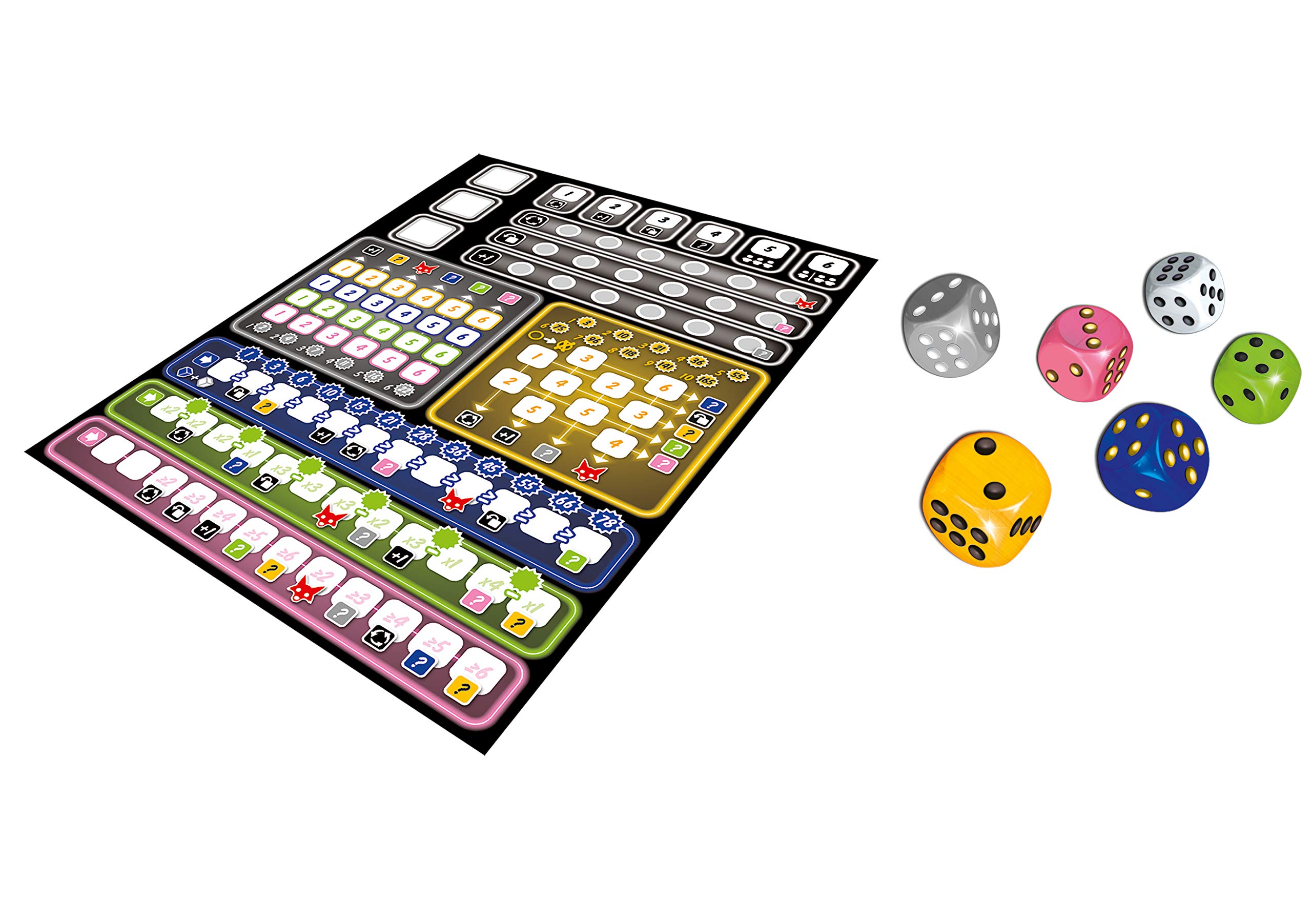 Schmidt Spiele 49357 Doppelt so clever, Würfelspiel aus der Serie Klein & Fein, bunt 4