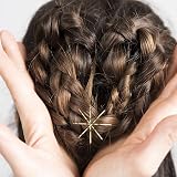 OWill 150 Pieces Bobby Pins Hair Grips Kirby Clips Storage Box Black Blonde view 5