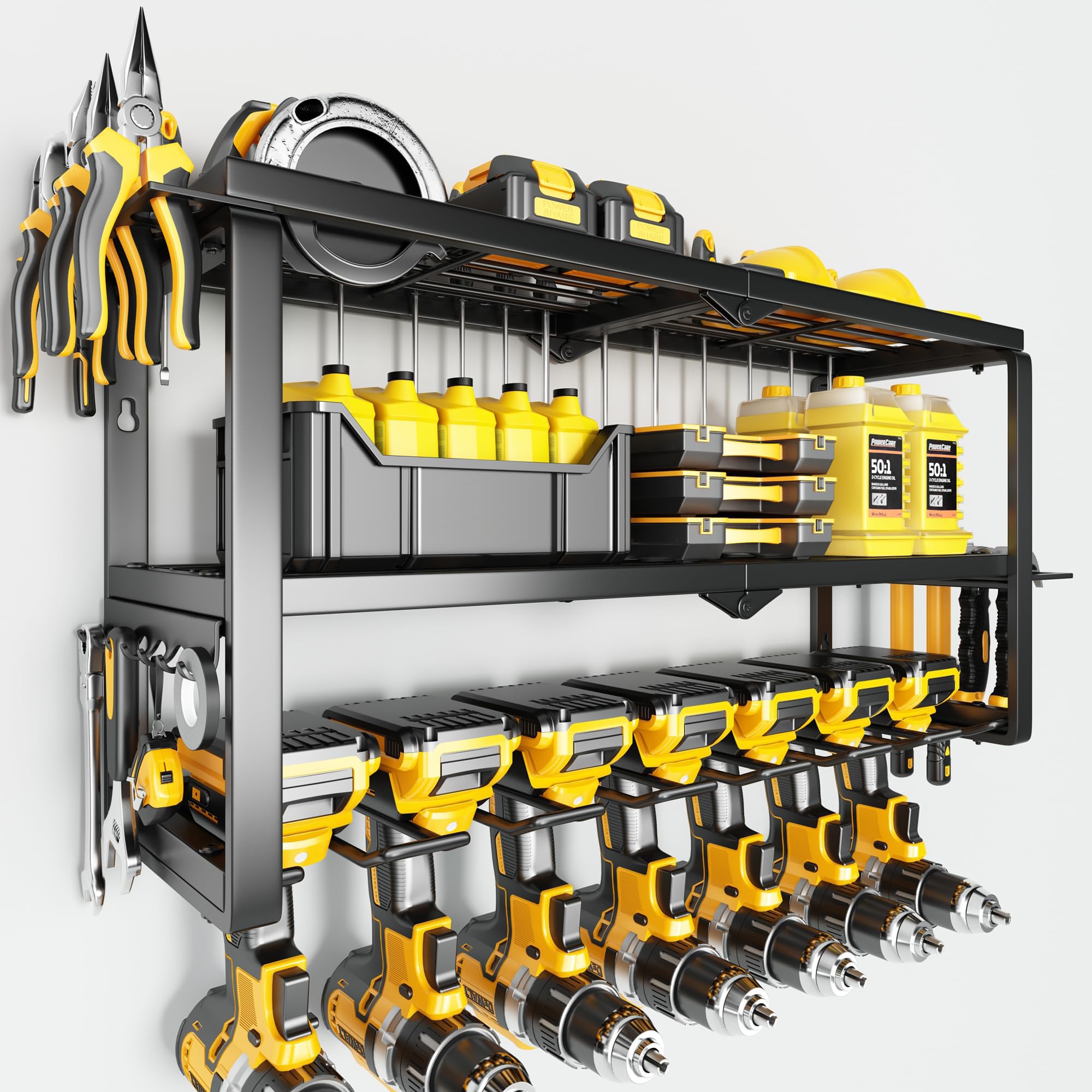 Power Tool Organizer Wall Mount - 300Lbs Load 3