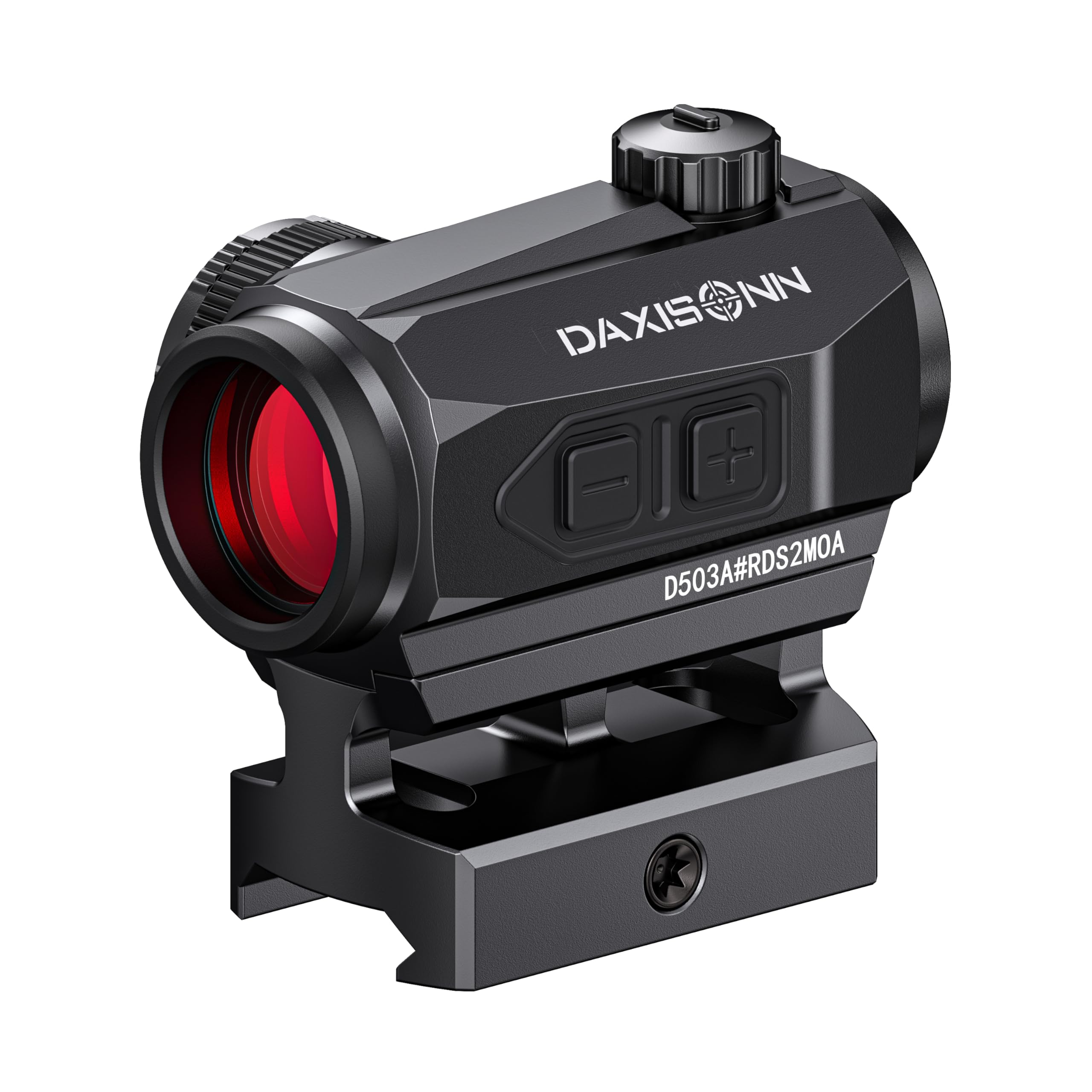 Photo 1 of DAXISONN Red Dot Sight 1x20mm 2 MOA Red Dot Optics Gun Sight for Rifles Shake Awake Durable Waterproof Absolute Co-Witness Picatinny Mounted