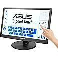ASUS VT168HR 15.6" Full HD 1366X768 HDMI Back-lit LED Monitor, Black