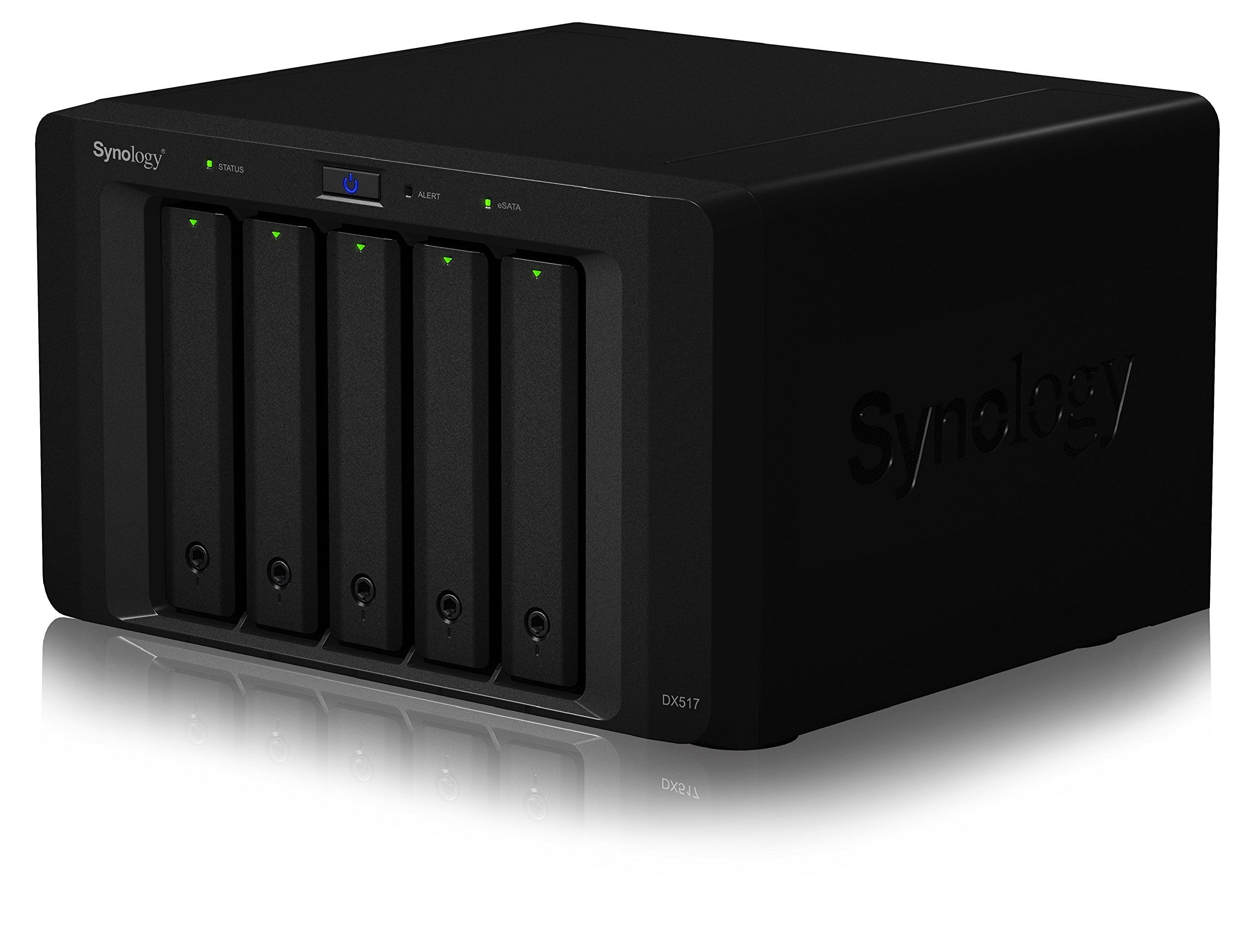 Synology 5bay Expansion Unit DX517 (Diskless) 157 mm x 248 mm x 233 mm