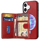SHIELDON Wallet Case for iPhone 16