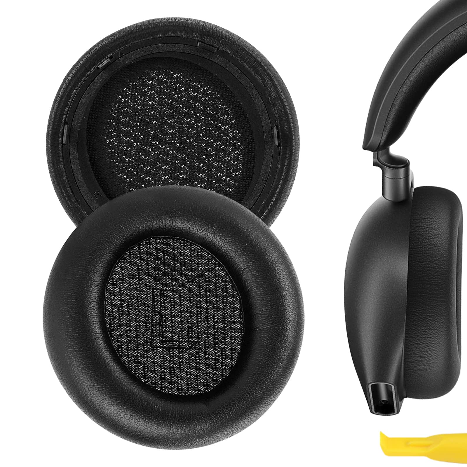 Geekria Replacement Ear Pads Compatible with Alienware AW920H Headphones Ear Cushions, Repair Parts (Black)