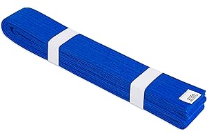 Solid Colour Martial Arts Belt for Karate, Taekwondo, Judo – Durable, Reinforced Stitching – Buy More, Save More Up to